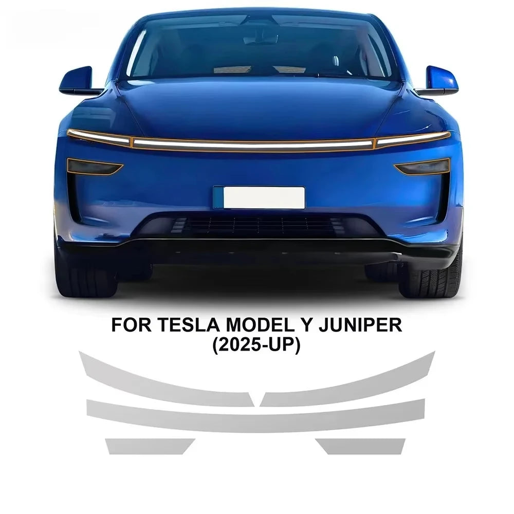 Precut PPF for Tesla Model Y Juniper (2025–2026) | TPU Headlight, Mirror, Pillar & Bumper Protection