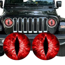 Load image into Gallery viewer, Beast Eyes Headlight Decals – Car &amp; Jeep Headlight Sticker | 6 Colors | Universal Fit