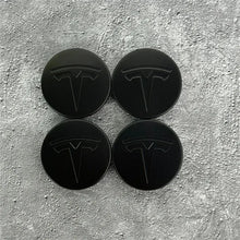 Cargar imagen en el visor de la galería, 56mm Wheel Center Caps for Tesla Model 3 / Y / S / X | 4-Piece Original Style Hub Cover Set