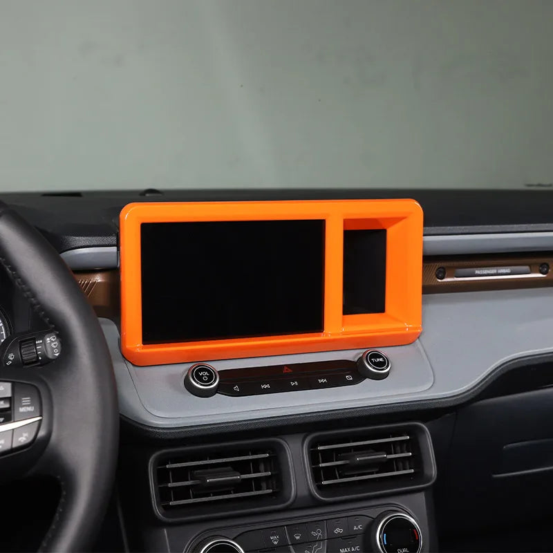 ABS Center Control Panel & Steering Wheel Decoration Trim for Ford Maverick (2022) | Orange / Color Options