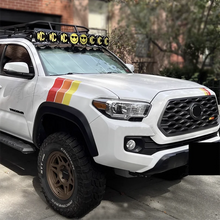 Load image into Gallery viewer, Retro Tri-Color Sunset Stripe Decal for Toyota 4Runner (2009–2024) | Fender, Hood, Trunk &amp; Grille Vinyl