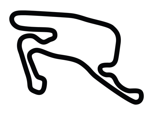 Summit Point Raceway Shenandoah DE Circuit Decal