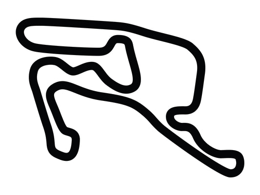 Summit Point Motorsports Park Shenandoah Circuit Decal