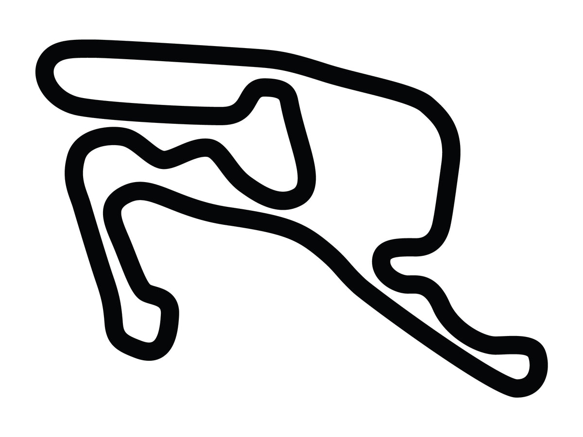 Calcomanía del circuito Shenandoah de Summit Point Motorsports Park