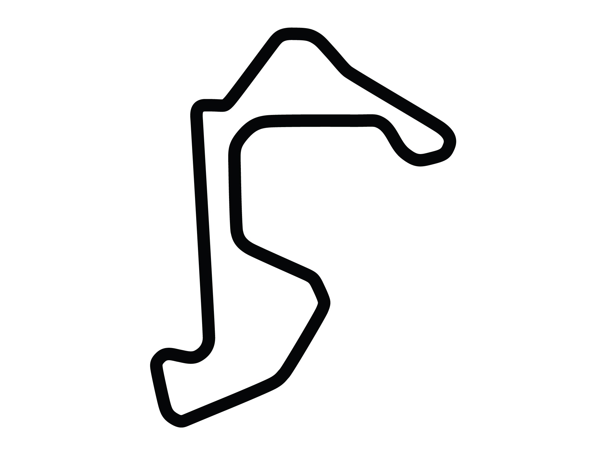 Autobahn Country Club South Circuit Decal