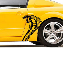 Load image into Gallery viewer, Cobra Snake Head Body Decal 20.5"x26.25" | Vinyl Graphic for Ford Mustang &amp; Cars