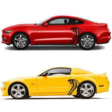 Load image into Gallery viewer, Cobra Snake Head Body Decal 20.5"x26.25" | Vinyl Graphic for Ford Mustang &amp; Cars