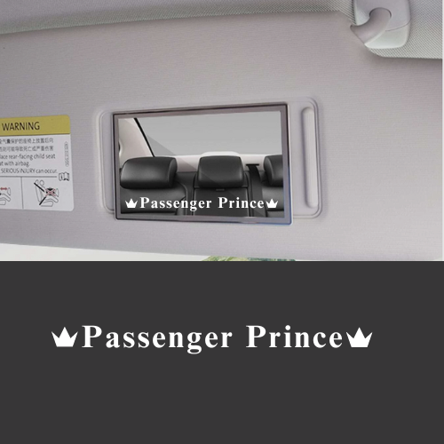 Passenger Prince Car Sun Visor Mirror Decal