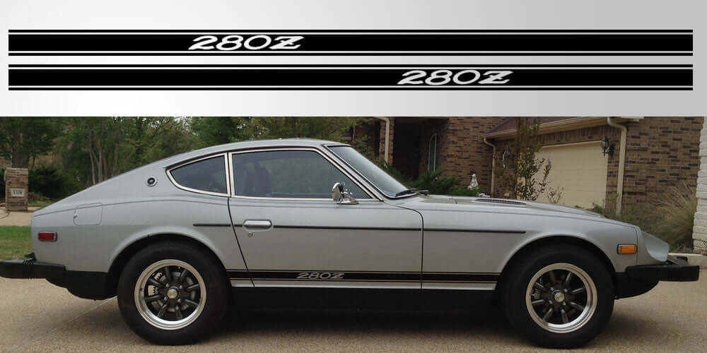 Datsun 280 Z Triple Stripe Vinyl Decal