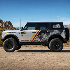 Full-Body Custom Sports Vinyl Decal Kit for Ford Bronco | Personalized KK Film Exterior Wrap