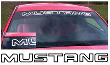 Load image into Gallery viewer, Mustang Windshield Decal - Outline Style - 3.3" x 40"