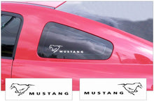 Load image into Gallery viewer, Mustang Retro Pony with Mustang Name Decal Set
