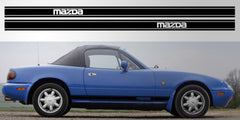 Mazda Miata MX-5 Triple Stripe Decal