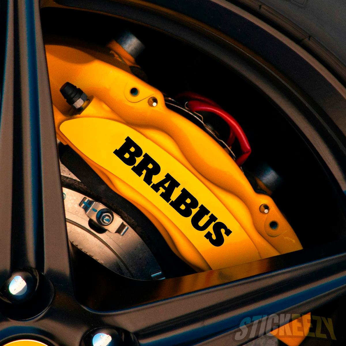 Mercedes Benz BRABUS Brake Caliper Decal [Set of 2]