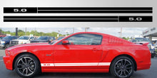 Load image into Gallery viewer, Mustang 5.0 Double Stripe Vinyl Decal