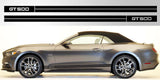 Mustang GT 500 Double Stripe Vinyl Decal