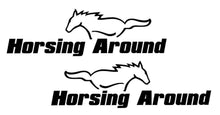Load image into Gallery viewer, Mustang Horsing Around Decal Set - 4" Tall