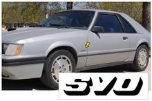 Load image into Gallery viewer, 1983-86 Ford Mustang SVO Fender Decal
