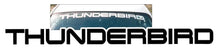 Load image into Gallery viewer, Ford Thunderbird Windshield Decal - 3" x 40"