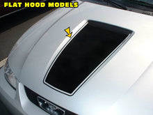 Load image into Gallery viewer, 1999-03 Mustang Square Nose Hood Decal with Pinstripe - Flat Hood