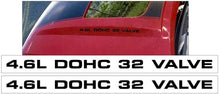 Load image into Gallery viewer, 2003-04 Mustang Mach 1 Hood Decal Set - 4.6L DOHC 32 VALVE