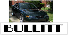 Load image into Gallery viewer, 2001 Mustang Bullitt Windshield Decal - 3.75" x 30"