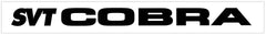 SVT Cobra Windshield Decal - 3" x 40"