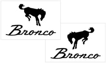 Load image into Gallery viewer, Ford Bronco Decal Set - 6.25" x 10"