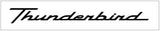 Ford Thunderbird Windshield Decal - 2.9