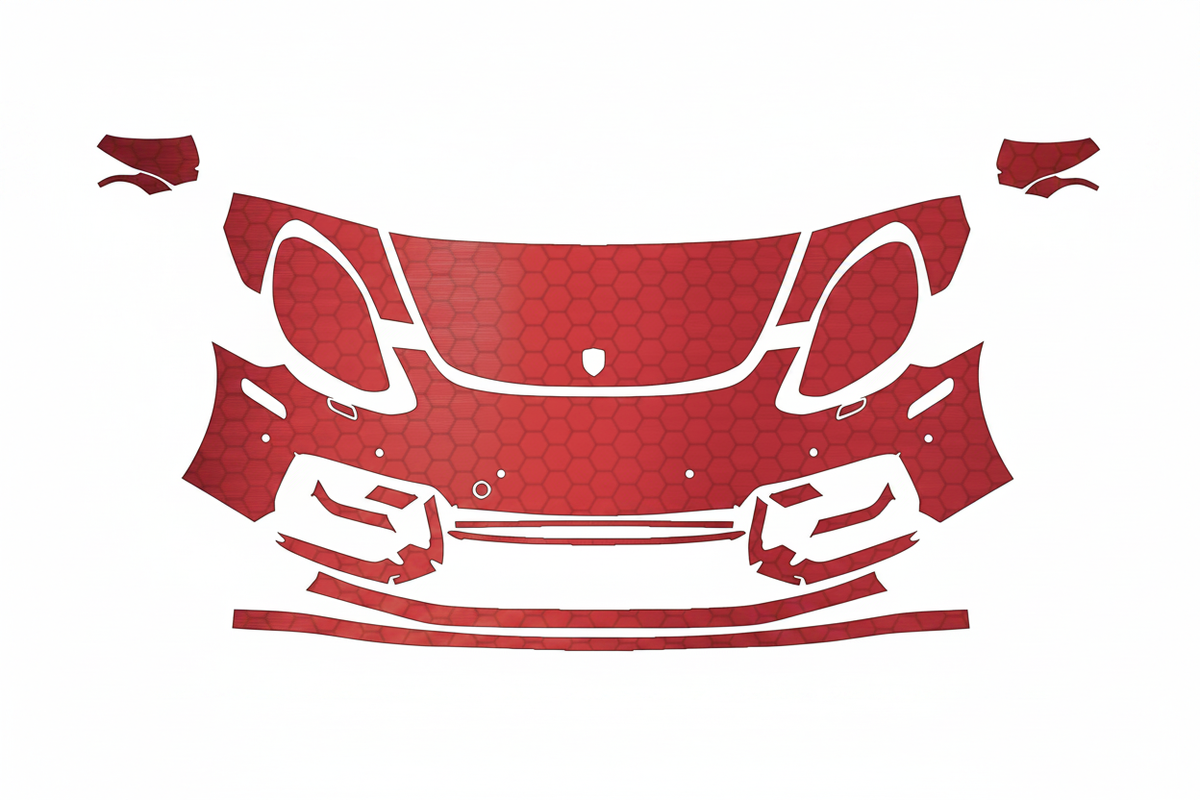 Porsche Panamera Sport Design PPF Kit Layout