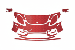 Porsche Panamera Sport Design PPF Kit Layout