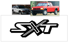 2002-03 Dodge Dakota - SXT - Door or Tailgate Decal