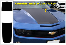 Kit de calcomanías de rayas para Camaro 2010-13 - Convertible - Estilo sólido