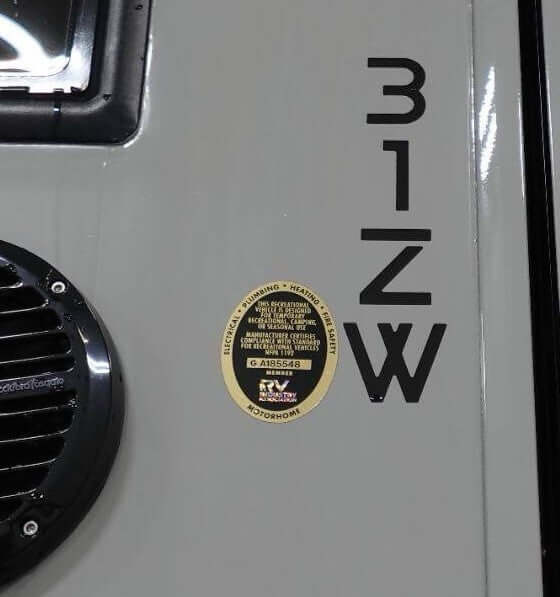 2026 Lineage Grand Design F 31ZW Camper RV Trailer Decals (Set Of 4) OEM New