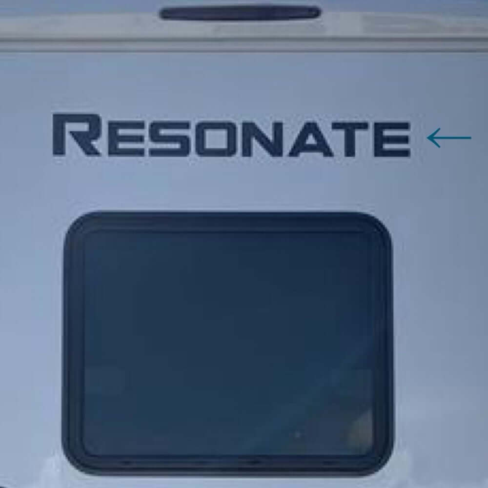 2025 Thor Motor Coach Resonate 29D Camper RV Trailer Decals (Set Of 5) OEM New