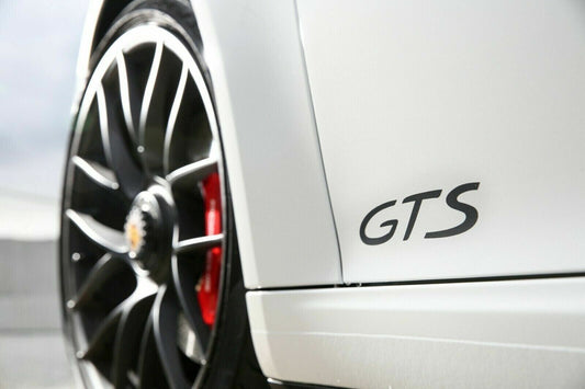 Porsche GTS 6.5" Sticker Door Decal Set For 991-981 Carrera Boxster GTS