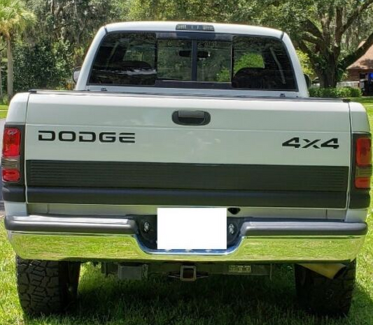 Tailgate Letter Decals Fits 1994-2002 Dodge Pickup Truck 1500 2500 3500 Models