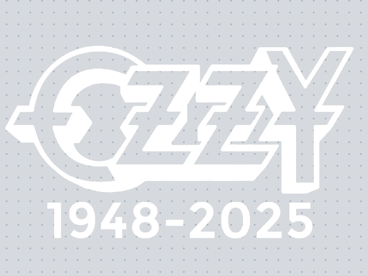 Ozzy Osbourne 6" RIP Tribute  Vinyl Decal