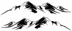 Montana Mountain RV Decals (1 Set Of 2) – OEM New Oracle