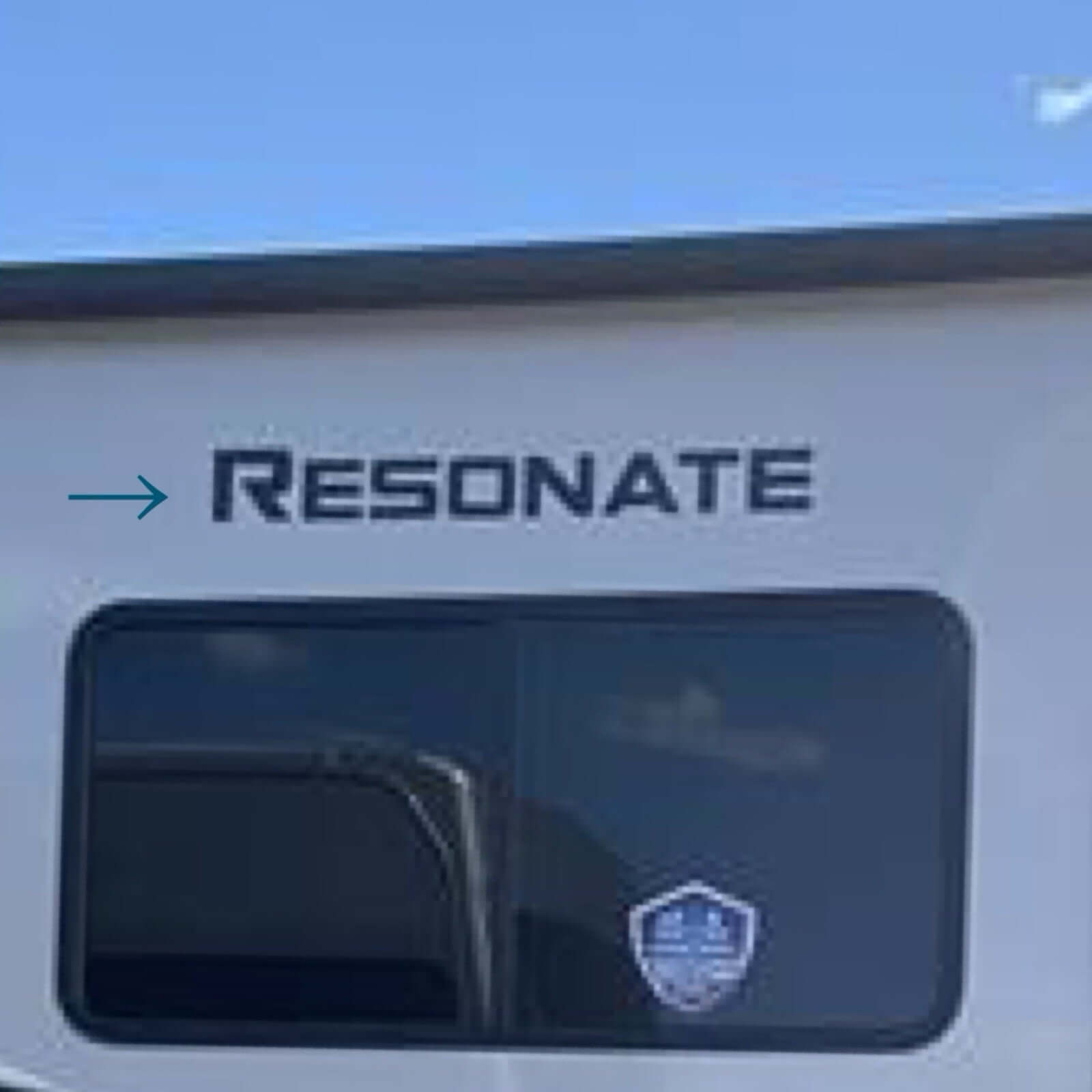 2025 Thor Motor Coach Resonate 29D Camper RV Trailer Decals (Set Of 5) OEM New