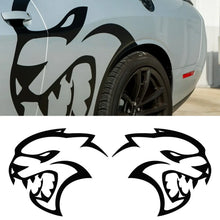 Load image into Gallery viewer, HELLCAT Decal Kit for Dodge Charger &amp; Challenger - Oversized Vinyl Decals (Set of 2)