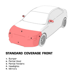 Alfa Romeo 4C (2015–2018) Front Paint Protection Film Kit | Pre-Cut PPF