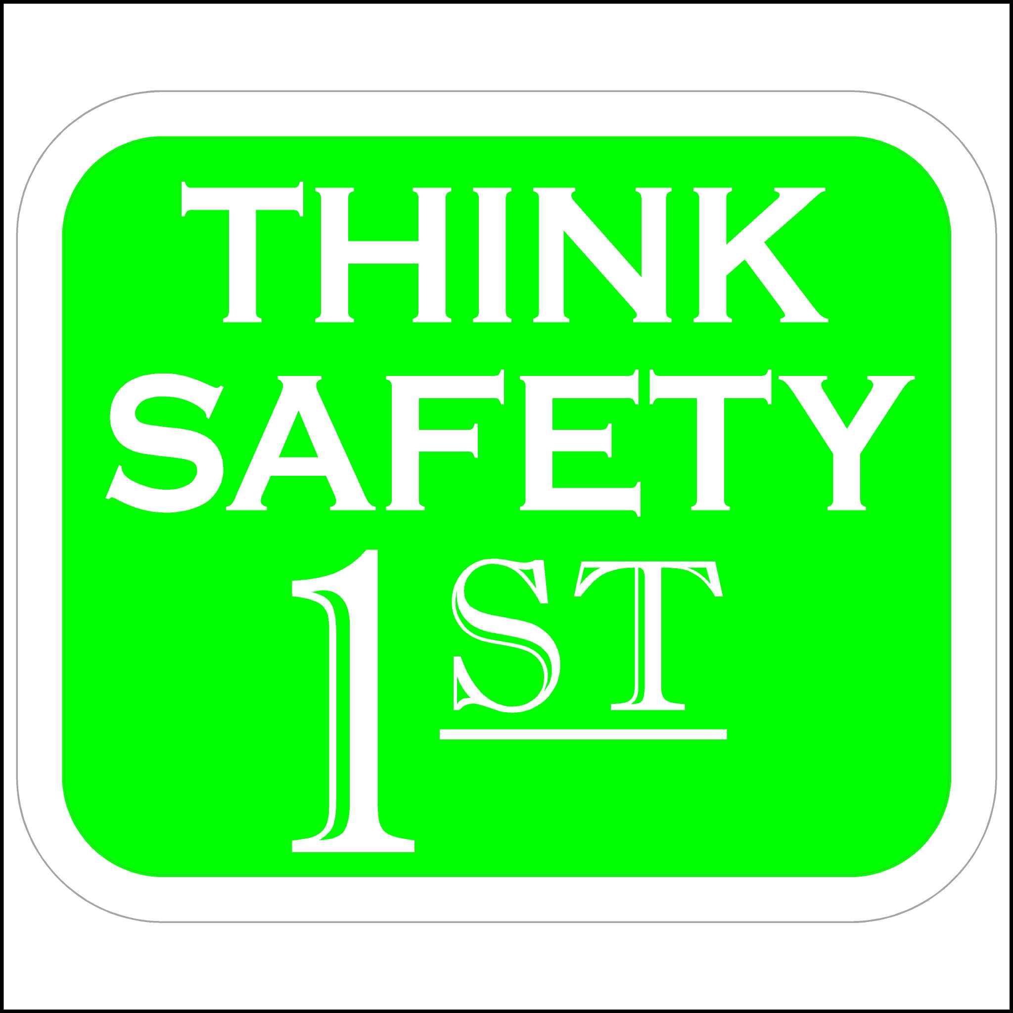 Think Safety 1st Hard Hat 3