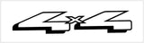 Ford Truck 4x4 Decal - 2.5