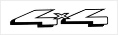 Ford Truck 4x4 Decal - 2.5" x 12"