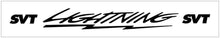 Load image into Gallery viewer, Ford Lightning SVT Windshield Decal - 3.75" x 36"