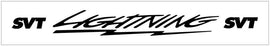 Ford Lightning SVT Windshield Decal - 3.75