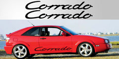 Volkswagen Corrado Vinyl Decal Pair