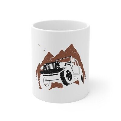 Off Road 4x4 Trail Camping Ceramic Coffee Mug