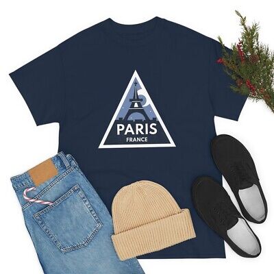 Paris France Eiffel Tower Souvenir Travel Gift Men's Women's T-Shirt